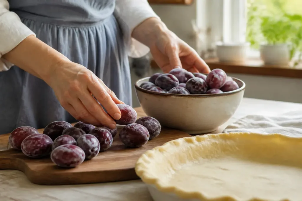 Faut-il décongeler les prunes pour faire une tarte ?