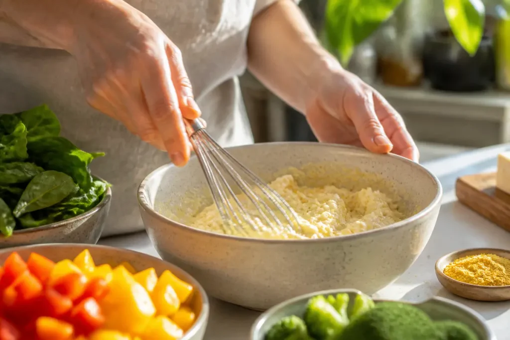 Par quoi remplacer les oeufs dans une quiche facilement ?